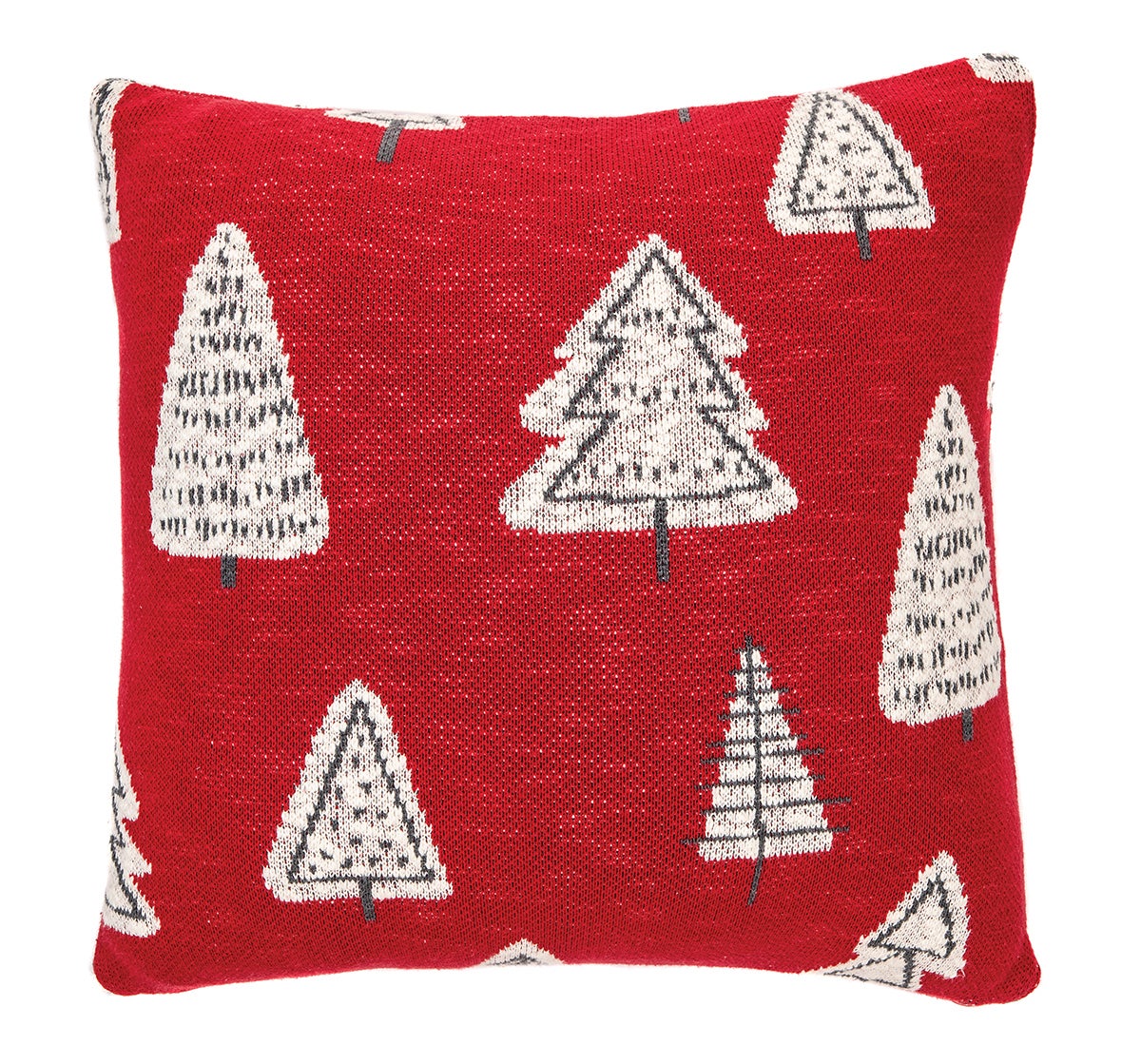 Pine Cushions-Red & White
