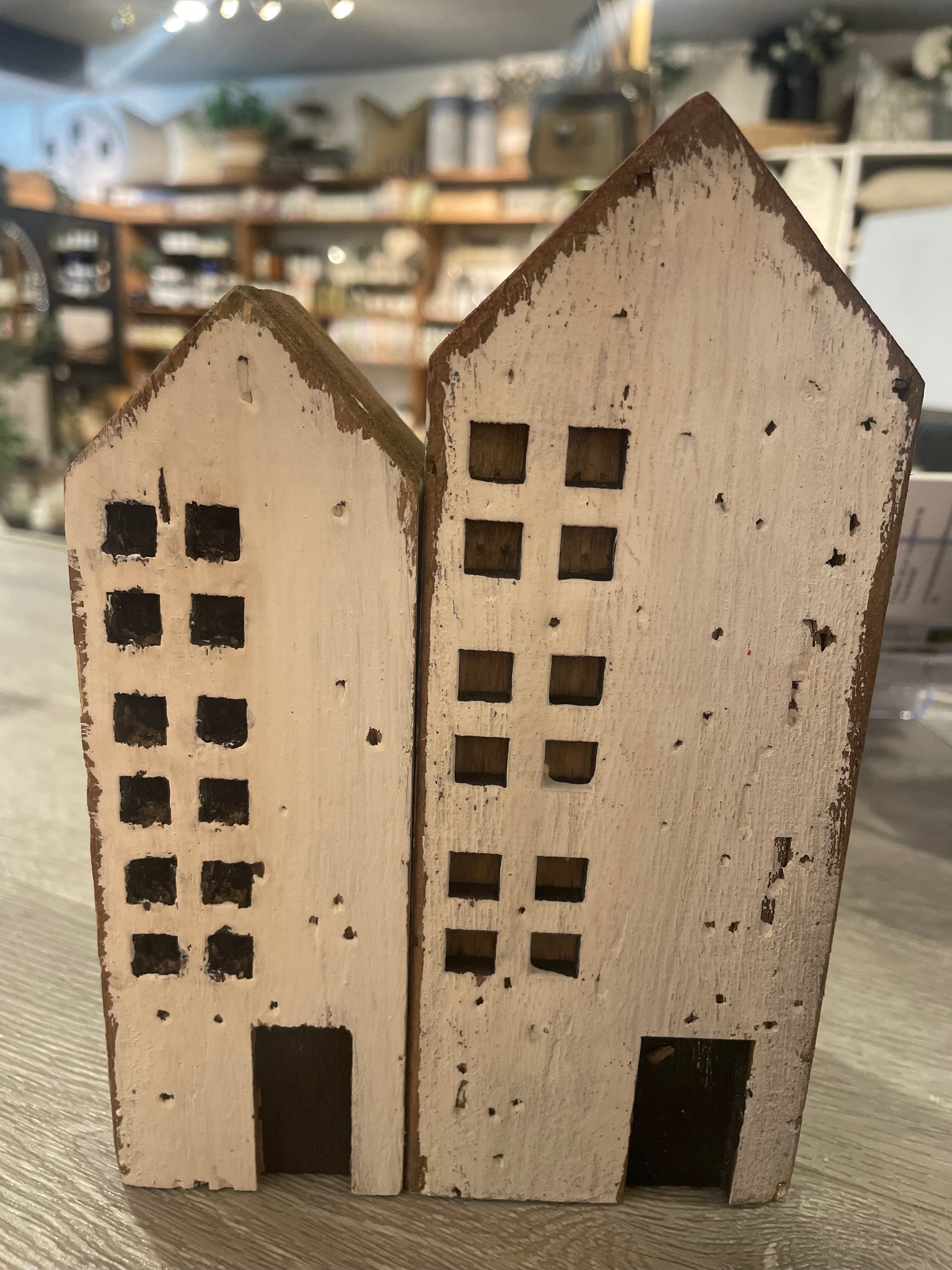 Wooden Village House- 2 Sizes