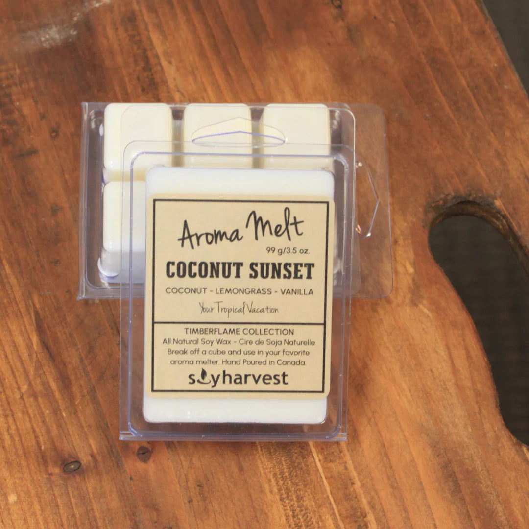 Coffee House and Coconut Sunset Wax Melts- Soy