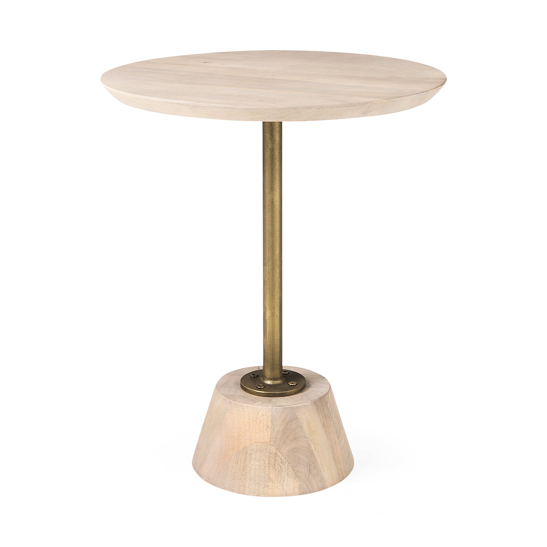 Maxwell Pedestal Side Table