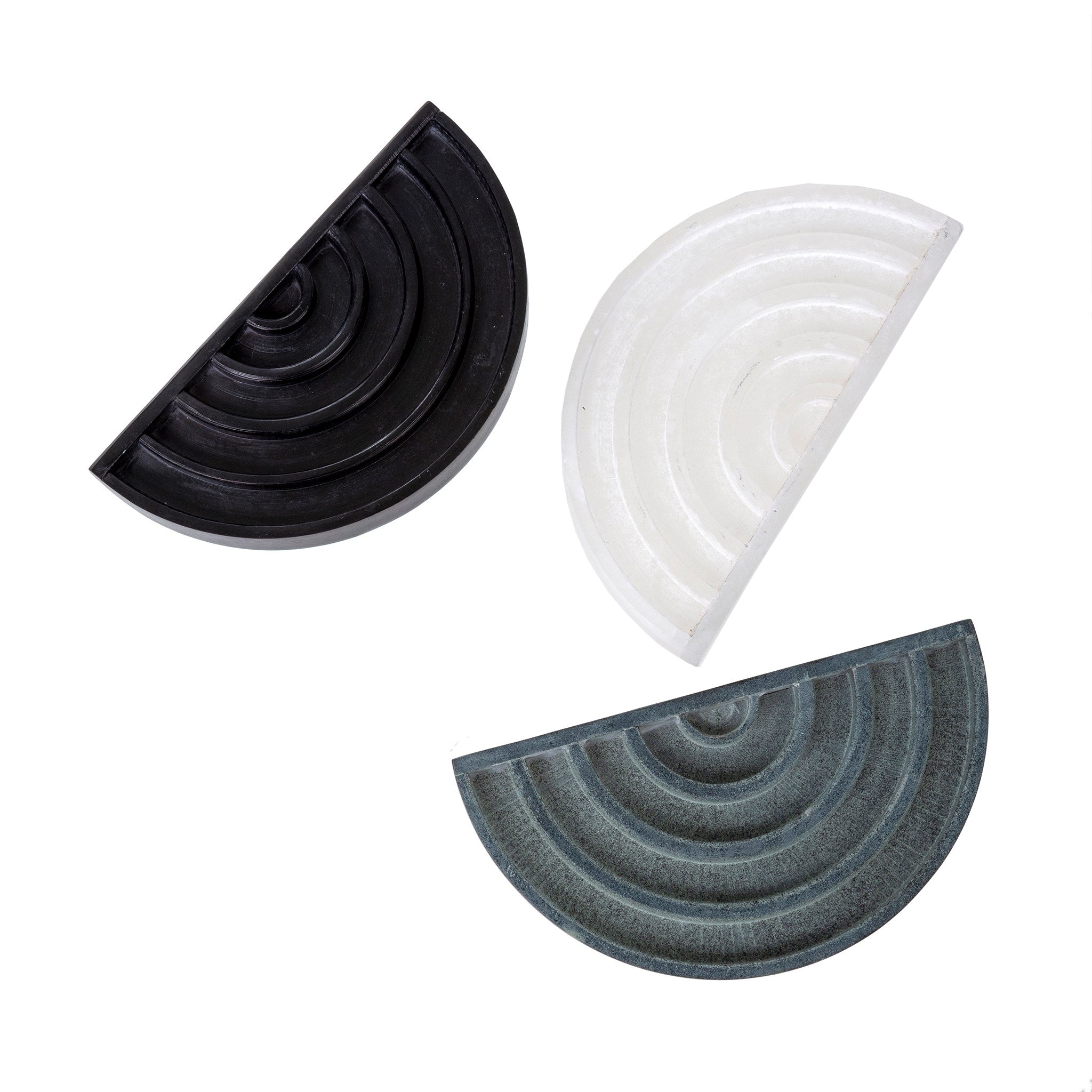Arches Soapstone Decorative Objects- 3 Colors