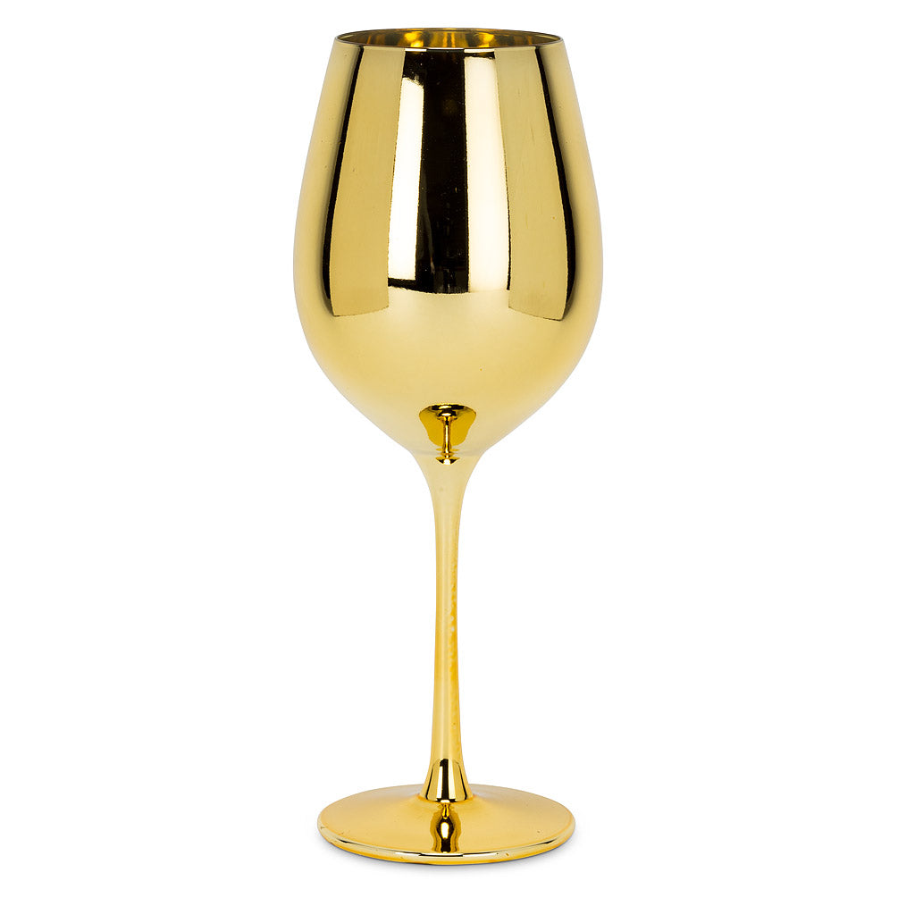 Silver Elegant Wine Glass
