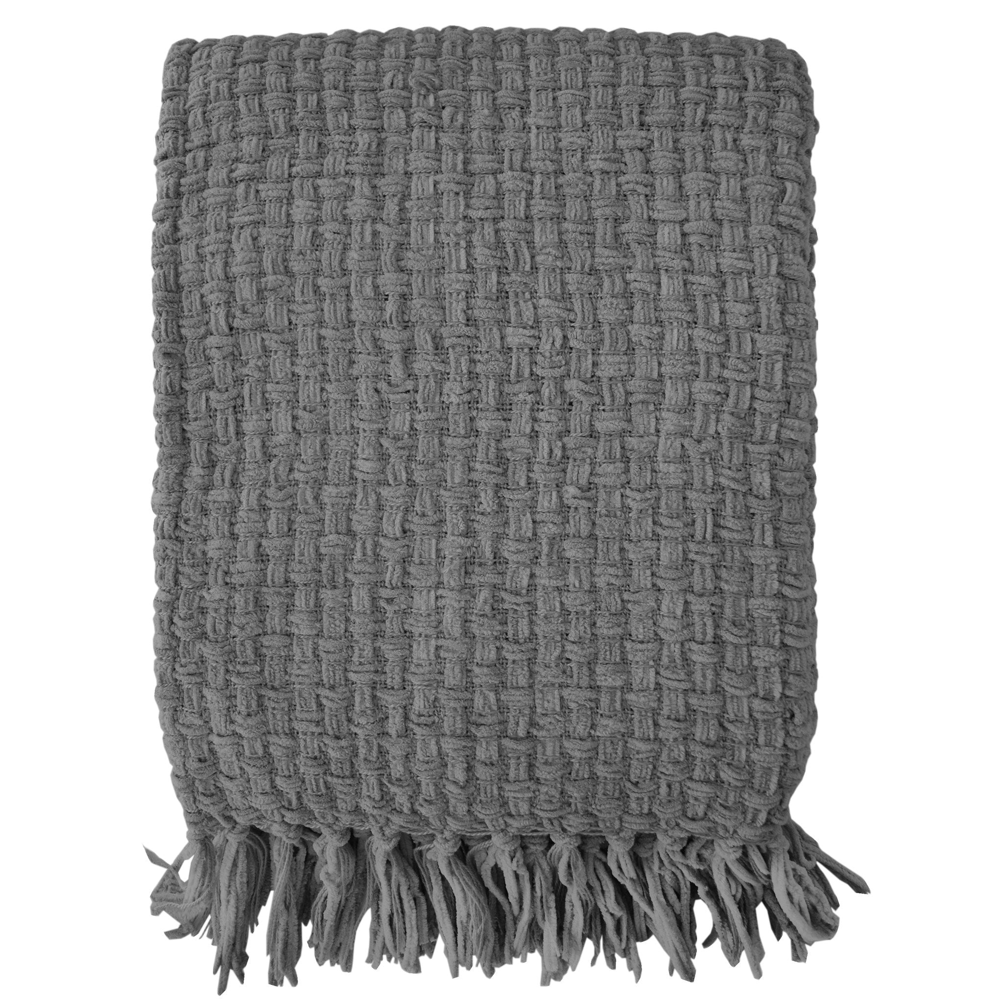 Basket Weave Throws- 5 Colours
