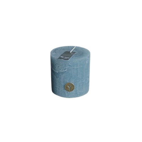 Rustic Sea Blue Candles- 2 Sizes