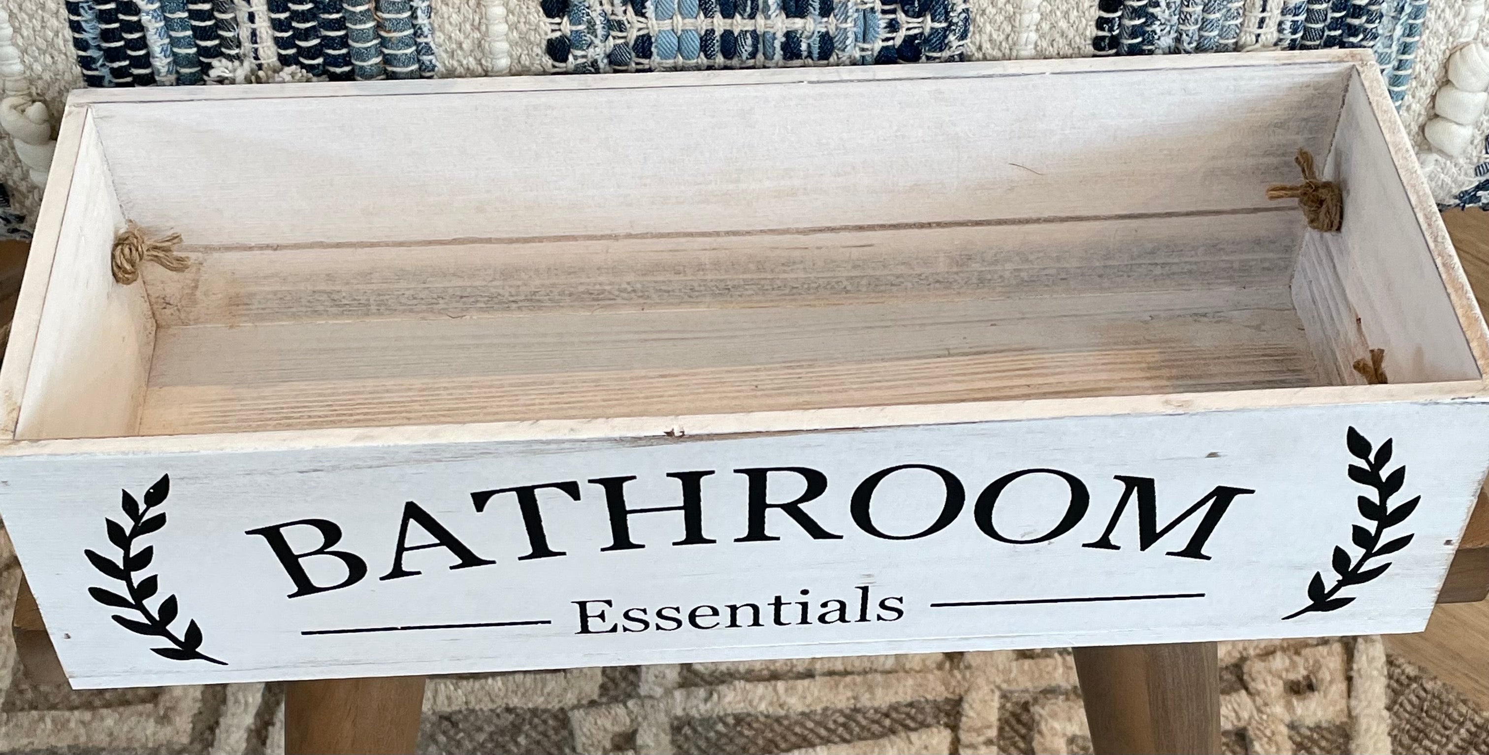 Bathroom Wooden Box