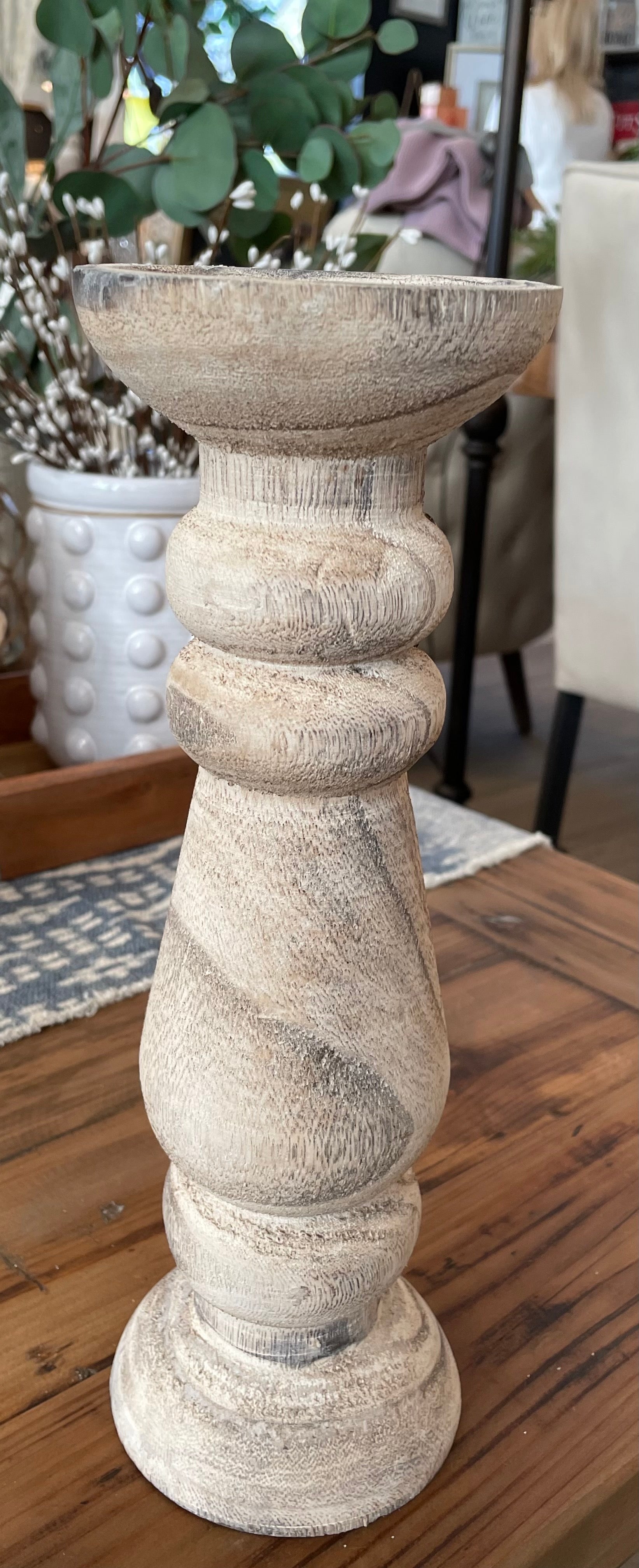 Wooden Candle Sticks- 4 Sizes