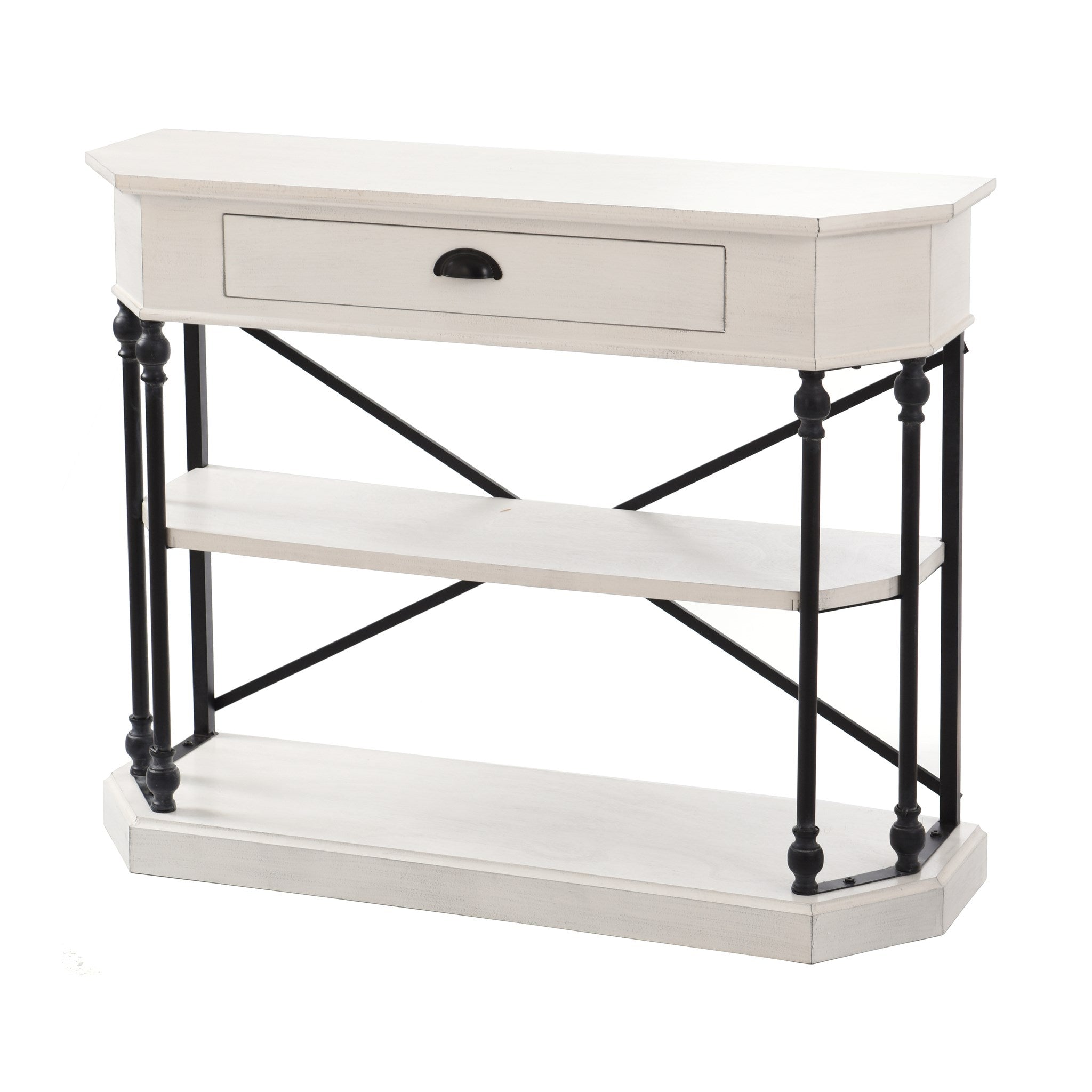 Console Table with Center Drawer